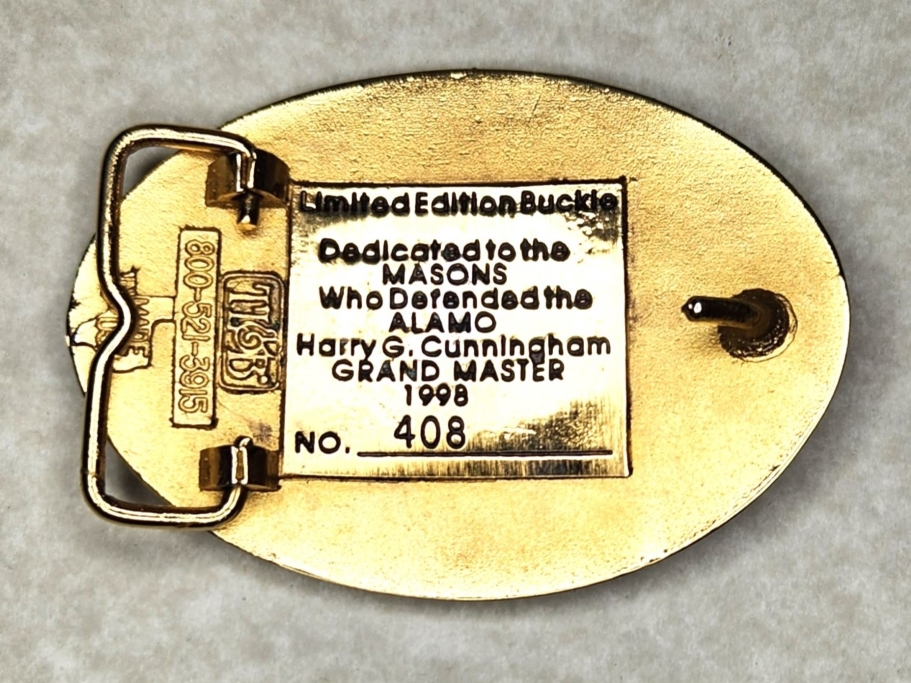 [Buckle Pic Missing] (Click here)